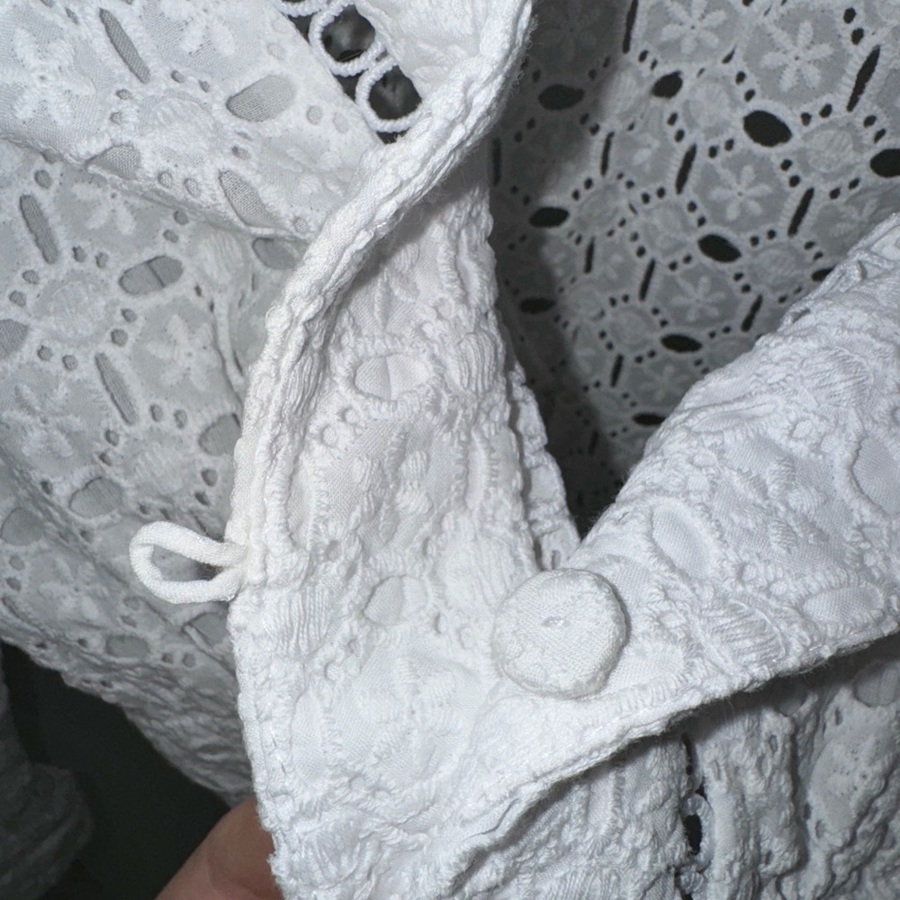 Zimmermann Ryker Broderie Dress in White Size 1 / S - Picture 5 of 11